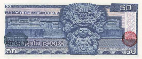 Mexiko p.73 LP 50 Pesos 1981